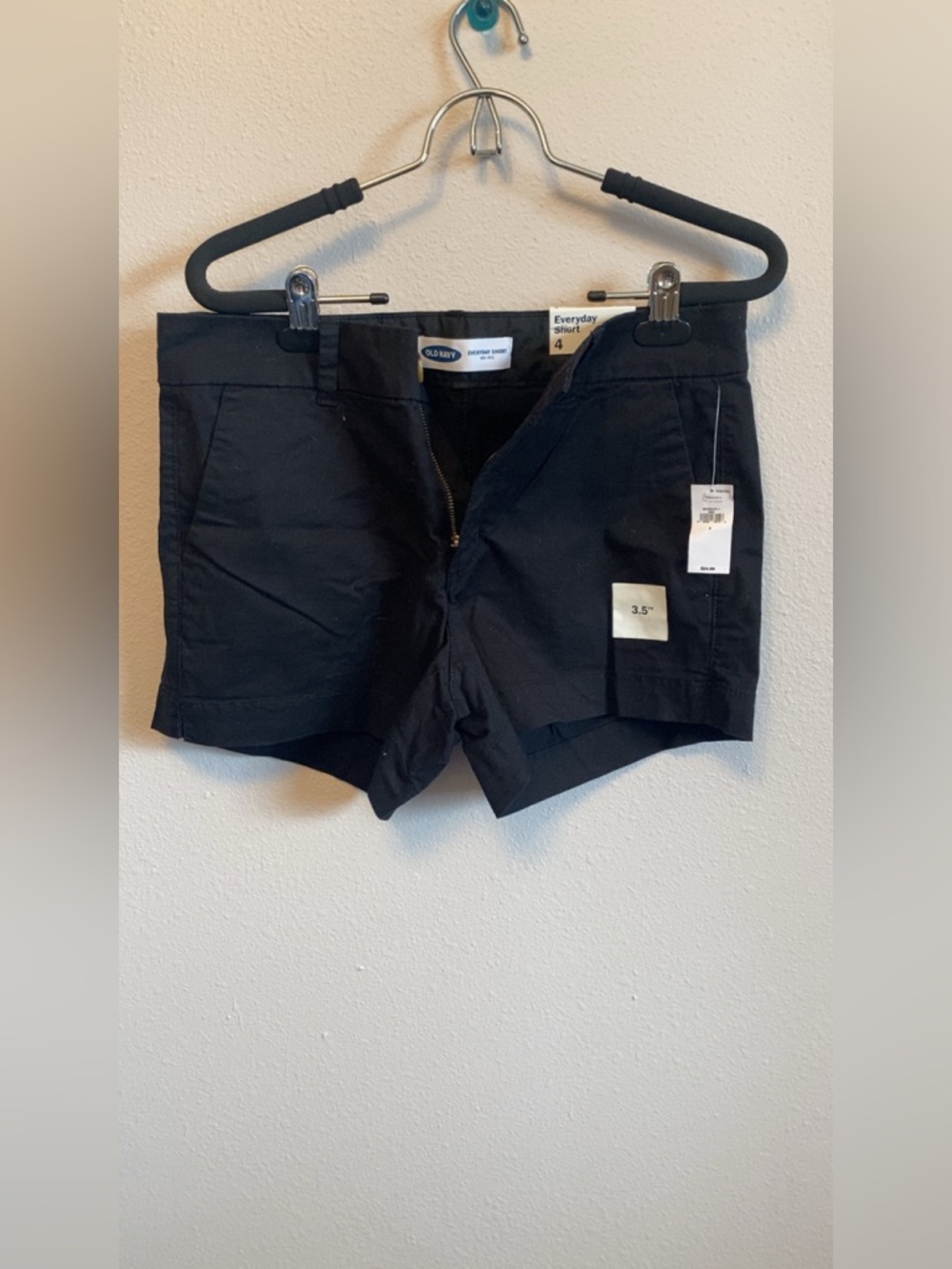 Old Navy Black High-Rise Casual Women's Shorts